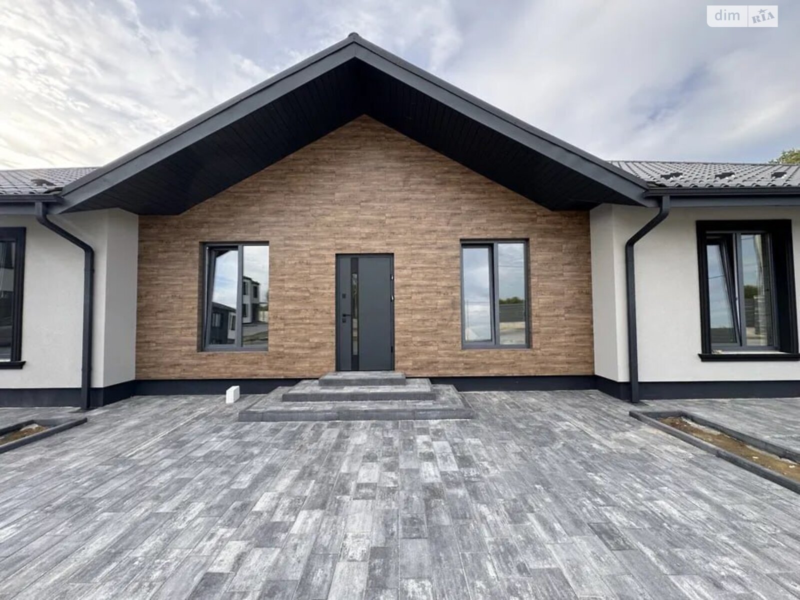 одноповерховий таунхаус, 88 кв. м, піноблок. Продаж у Ворзелі фото 1 одноповерховий таунхаус, 88 кв. м, піноблок. Продаж у Ворзелі фото 1