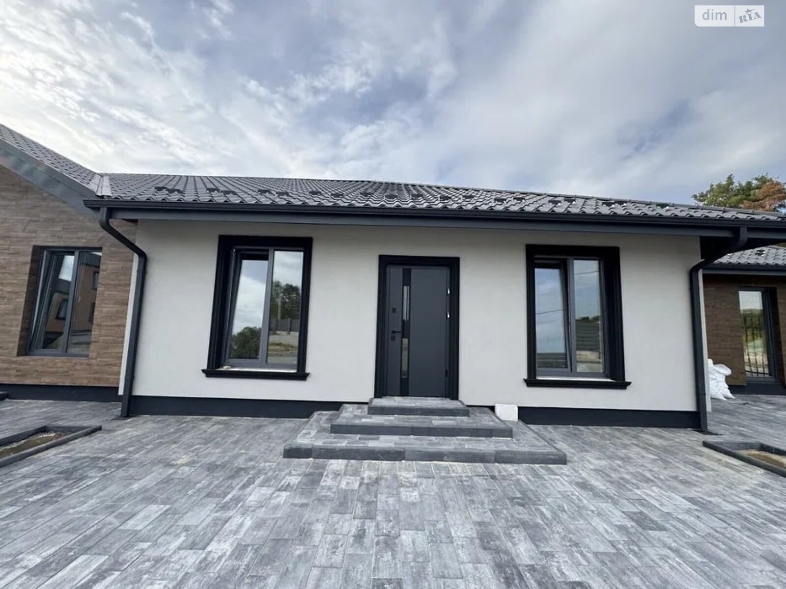 одноповерховий таунхаус, 88 кв. м, піноблок. Продаж у Ворзелі фото 1 одноповерховий таунхаус, 88 кв. м, піноблок. Продаж у Ворзелі фото 1