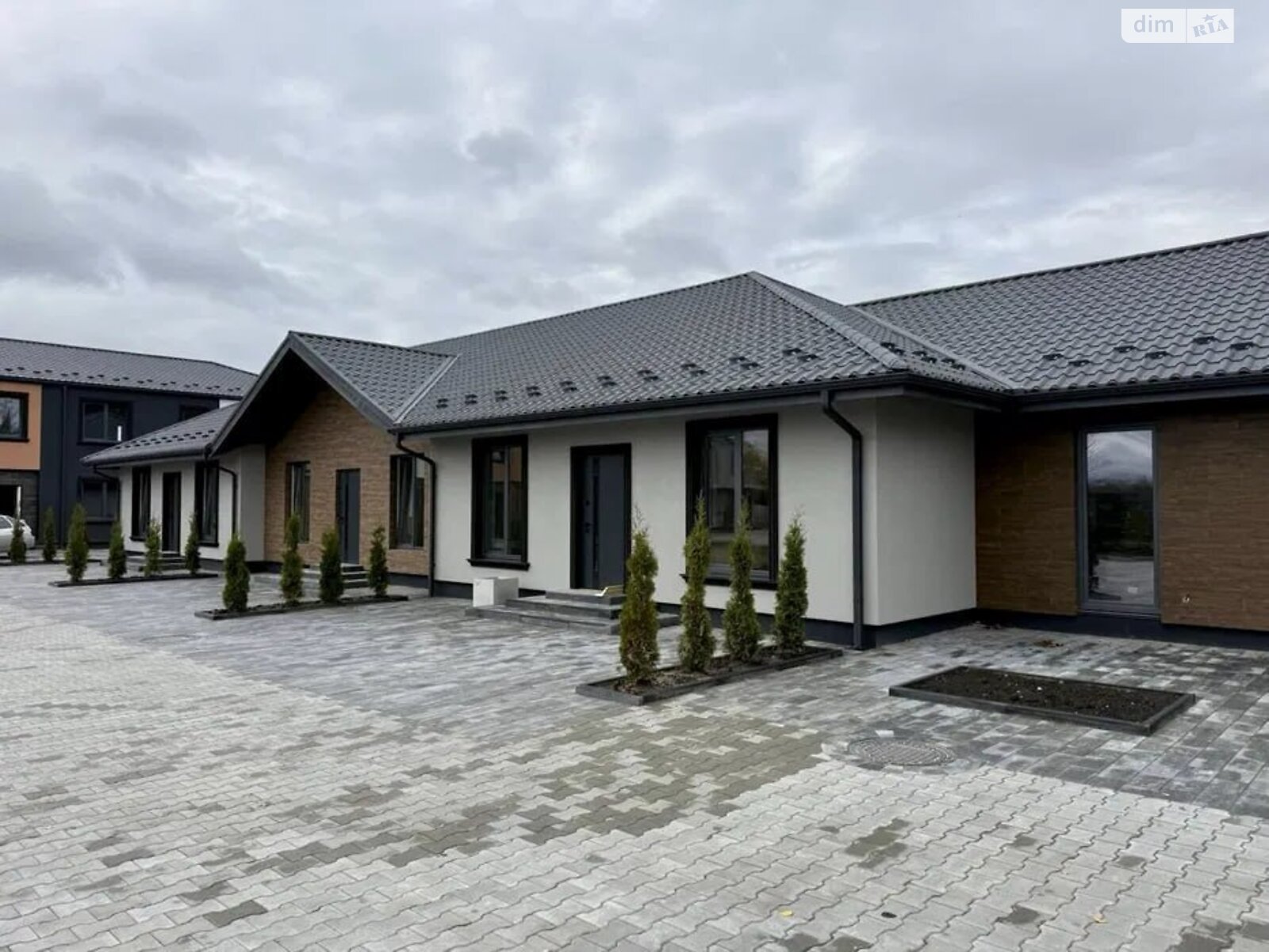 одноповерховий таунхаус, 88 кв. м, піноблок. Продаж у Ворзелі фото 1 одноповерховий таунхаус, 88 кв. м, піноблок. Продаж у Ворзелі фото 1