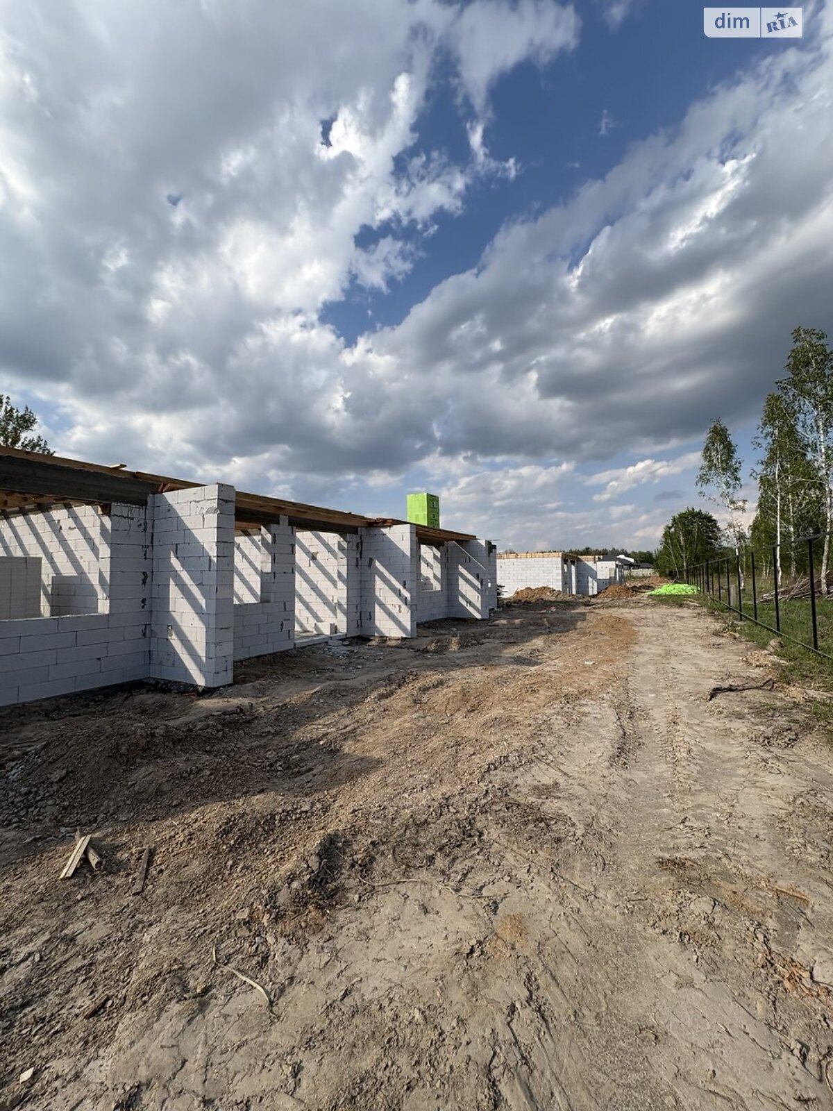 одноповерховий таунхаус, 56 кв. м, газобетон. Продаж у Ворзелі фото 1 одноповерховий таунхаус, 56 кв. м, газобетон. Продаж у Ворзелі фото 1