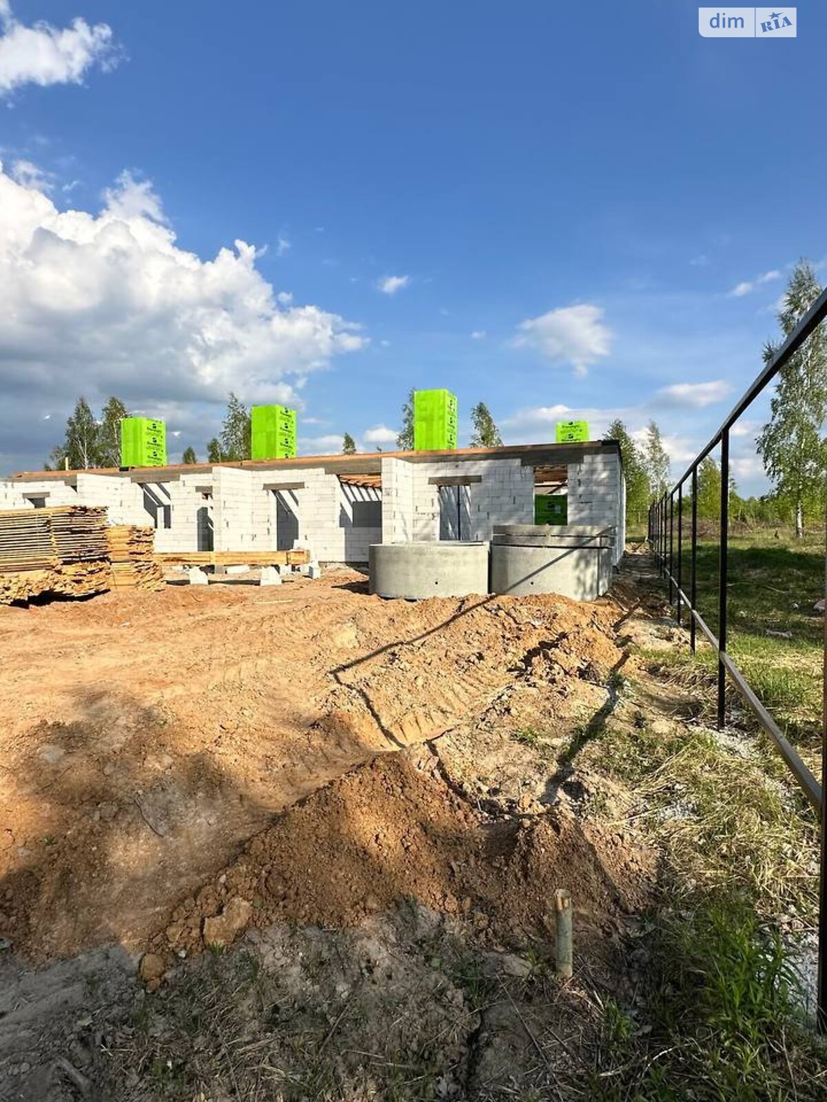 одноповерховий таунхаус, 56.3 кв. м, газобетон. Продаж у Ворзелі фото 1 одноповерховий таунхаус, 56.3 кв. м, газобетон. Продаж у Ворзелі фото 1