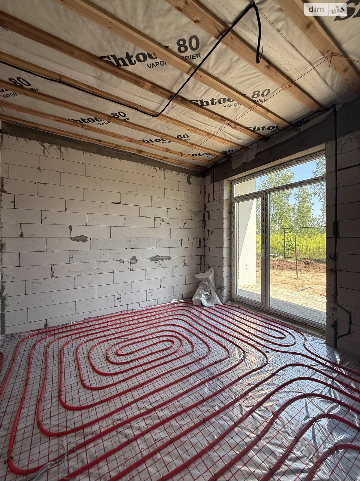 одноэтажный таунхаус, 56.3 кв. м, газобетон. Продажа в Ворзеле фото 1