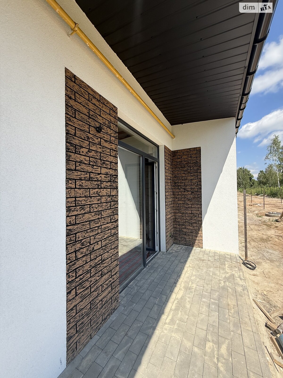 одноэтажный таунхаус, 56.3 кв. м, газобетон. Продажа в Ворзеле фото 1