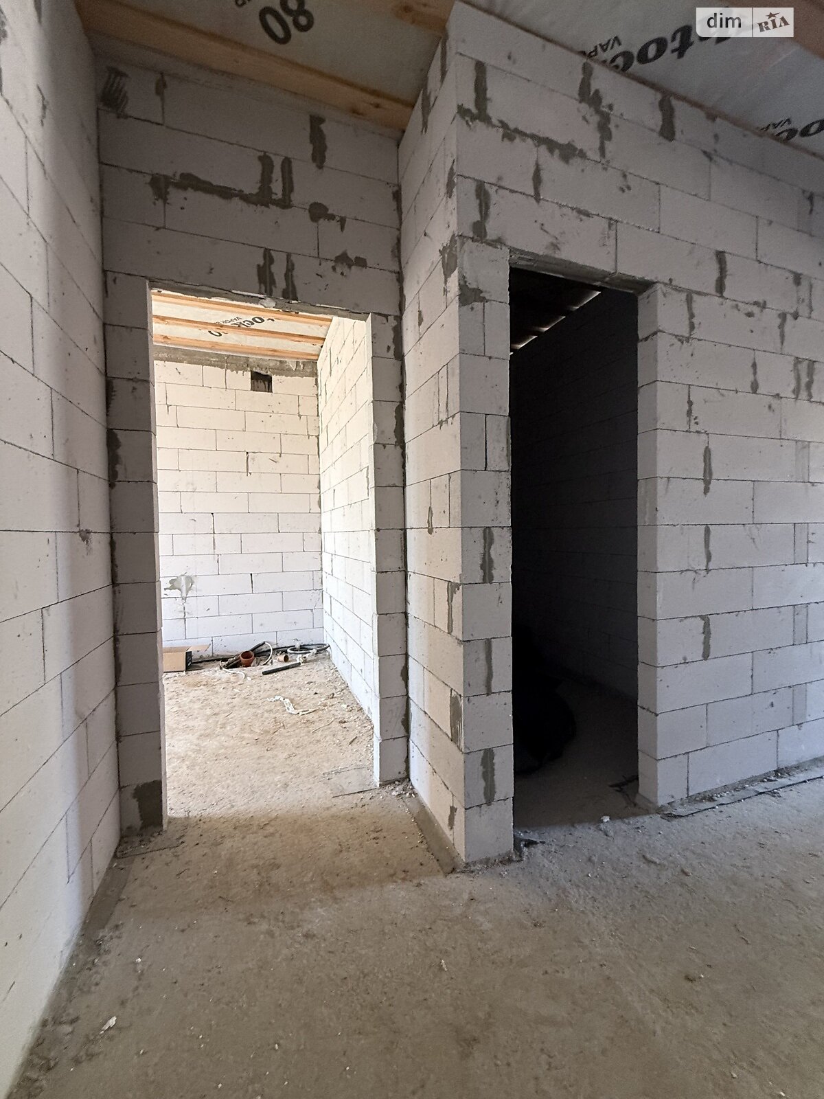одноэтажный таунхаус, 56.3 кв. м, газобетон. Продажа в Ворзеле фото 1 одноэтажный таунхаус, 56.3 кв. м, газобетон. Продажа в Ворзеле фото 1