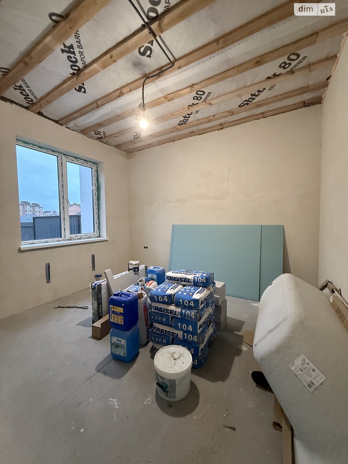 одноэтажный таунхаус, 56.3 кв. м, газобетон. Продажа в Ворзеле фото 1 одноэтажный таунхаус, 56.3 кв. м, газобетон. Продажа в Ворзеле фото 1