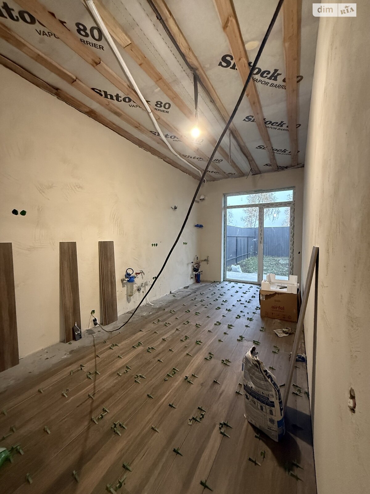 одноэтажный таунхаус, 56.3 кв. м, газобетон. Продажа в Ворзеле фото 1 одноэтажный таунхаус, 56.3 кв. м, газобетон. Продажа в Ворзеле фото 1