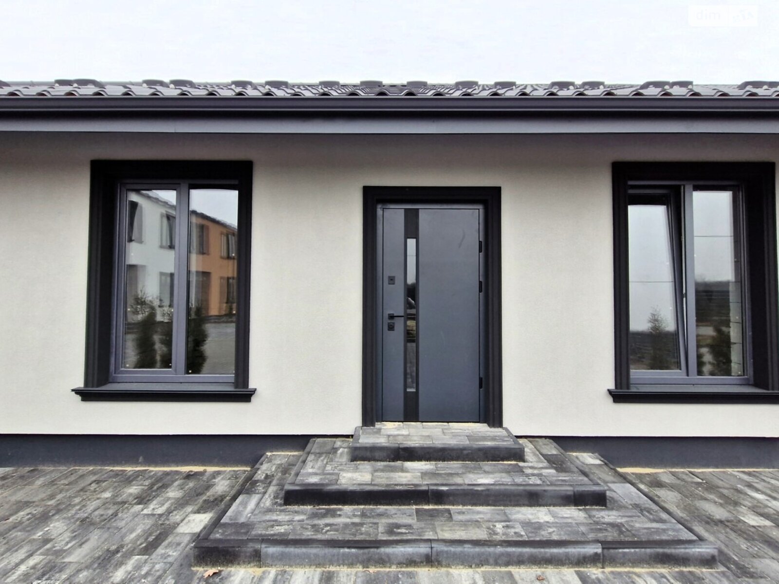 одноэтажный таунхаус, 82 кв. м, газобетон. Продажа в Ворзеле фото 1