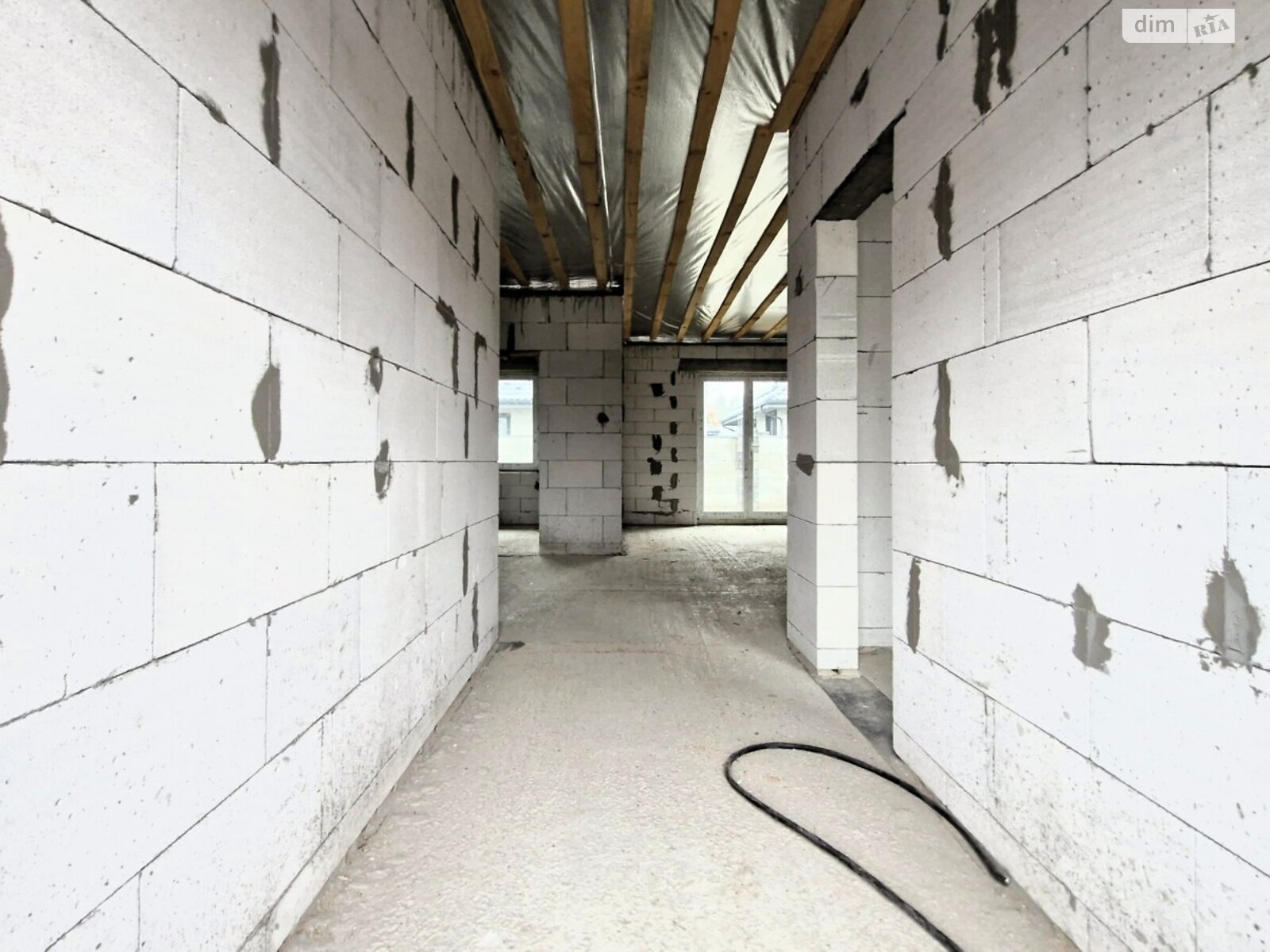 одноэтажный таунхаус, 82 кв. м, газобетон. Продажа в Ворзеле фото 1