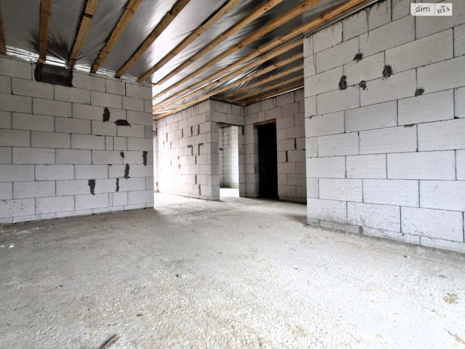 одноэтажный таунхаус, 82 кв. м, газобетон. Продажа в Ворзеле фото 1