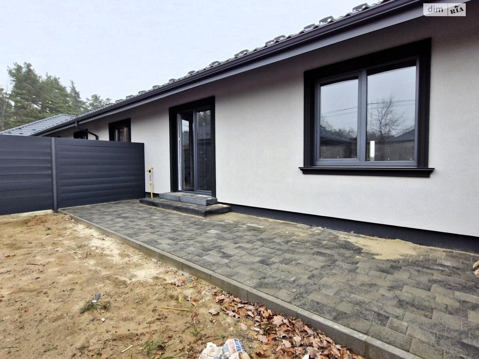 одноэтажный таунхаус, 82 кв. м, газобетон. Продажа в Ворзеле фото 1