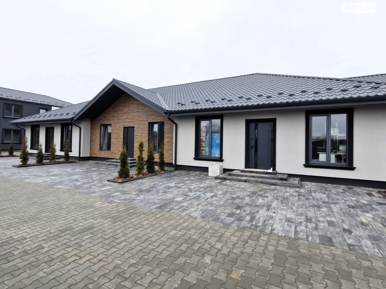 одноэтажный таунхаус, 82 кв. м, газобетон. Продажа в Ворзеле фото 1