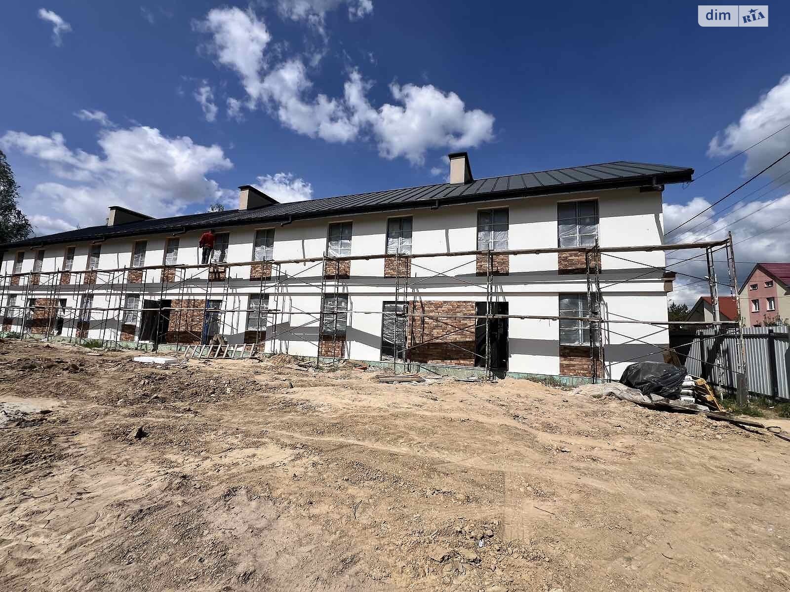 двоповерховий таунхаус, 84.7 кв. м, керамічний блок. Продаж у Ворзелі фото 1 двоповерховий таунхаус, 84.7 кв. м, керамічний блок. Продаж у Ворзелі фото 1
