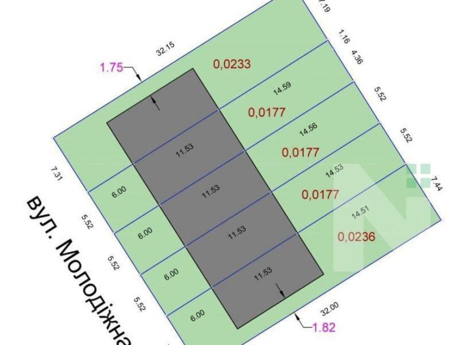 двухэтажный таунхаус, 95 кв. м, кирпич. Продажа в Ворзеле фото 1