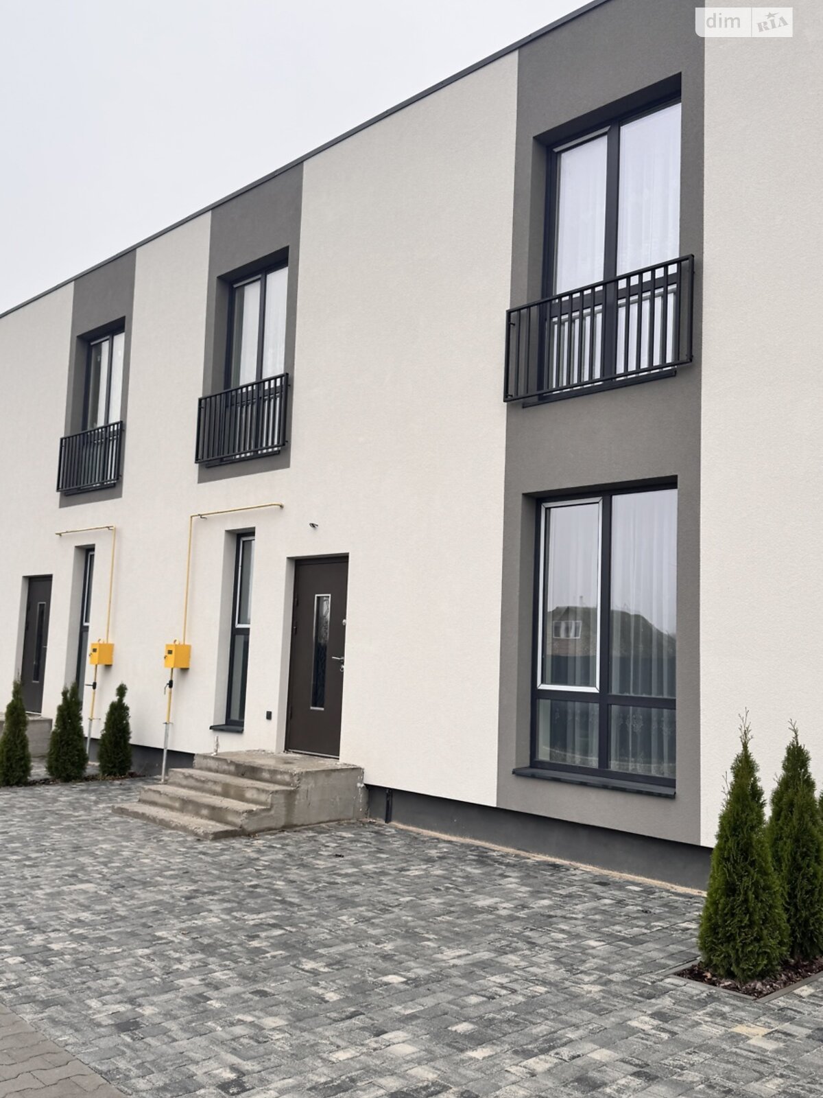 двухэтажный таунхаус, 82 кв. м, кирпич. Продажа в Якушинцах фото 1