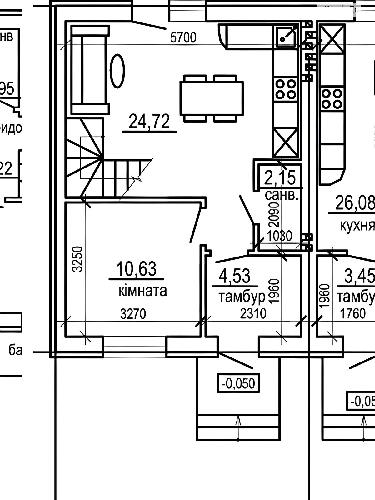 двоповерховий таунхаус, 90 кв. м, кирпич. Продаж у Зарванцях фото 1