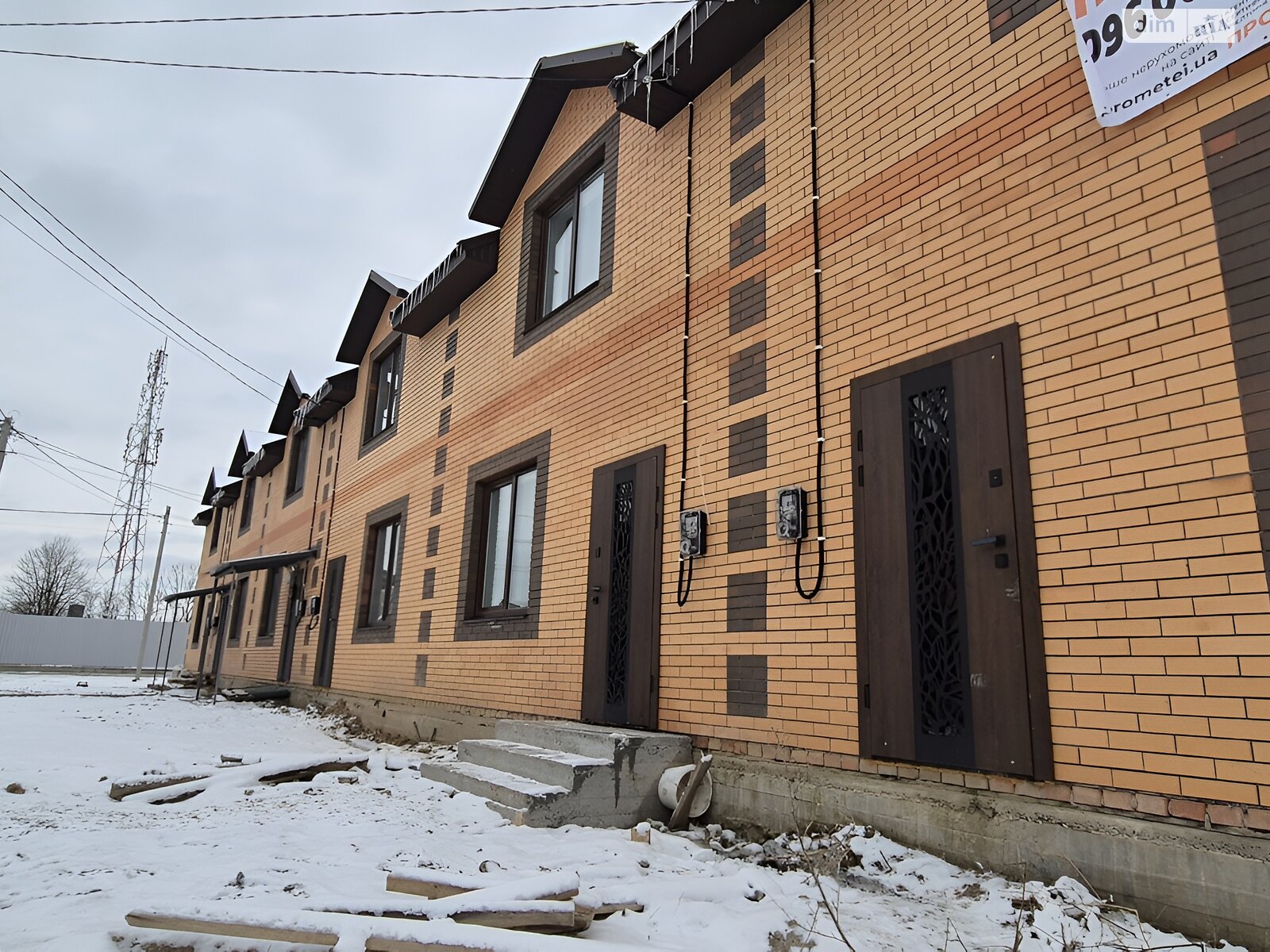 двоповерховий таунхаус, 90 кв. м, цегла. Продаж у Зарванцях фото 1 двоповерховий таунхаус, 90 кв. м, цегла. Продаж у Зарванцях фото 1