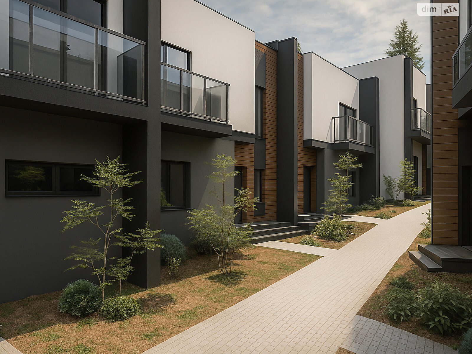 двоповерховий таунхаус, 116.5 кв. м, керамічний блок. Продаж у Зубрі фото 1