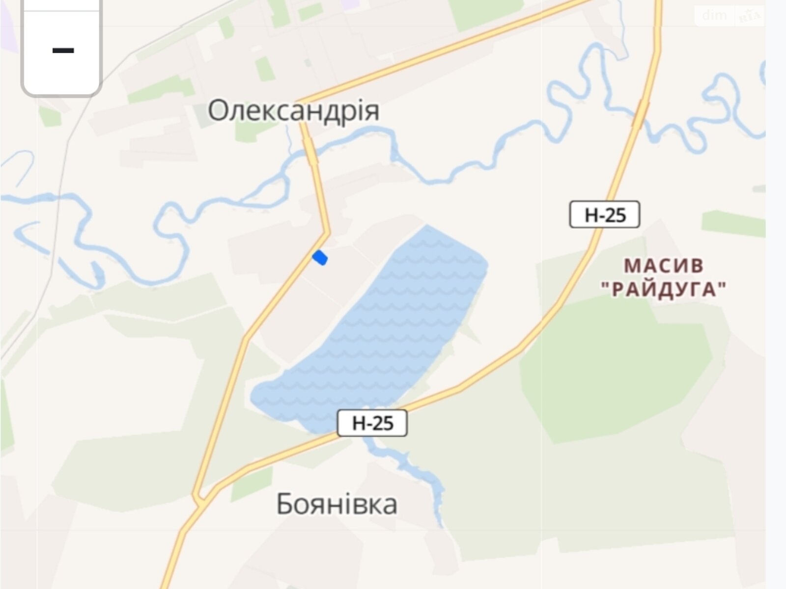 Земельна ділянка під житлову забудову в Олександрії, площа 16.5 сотки фото 1