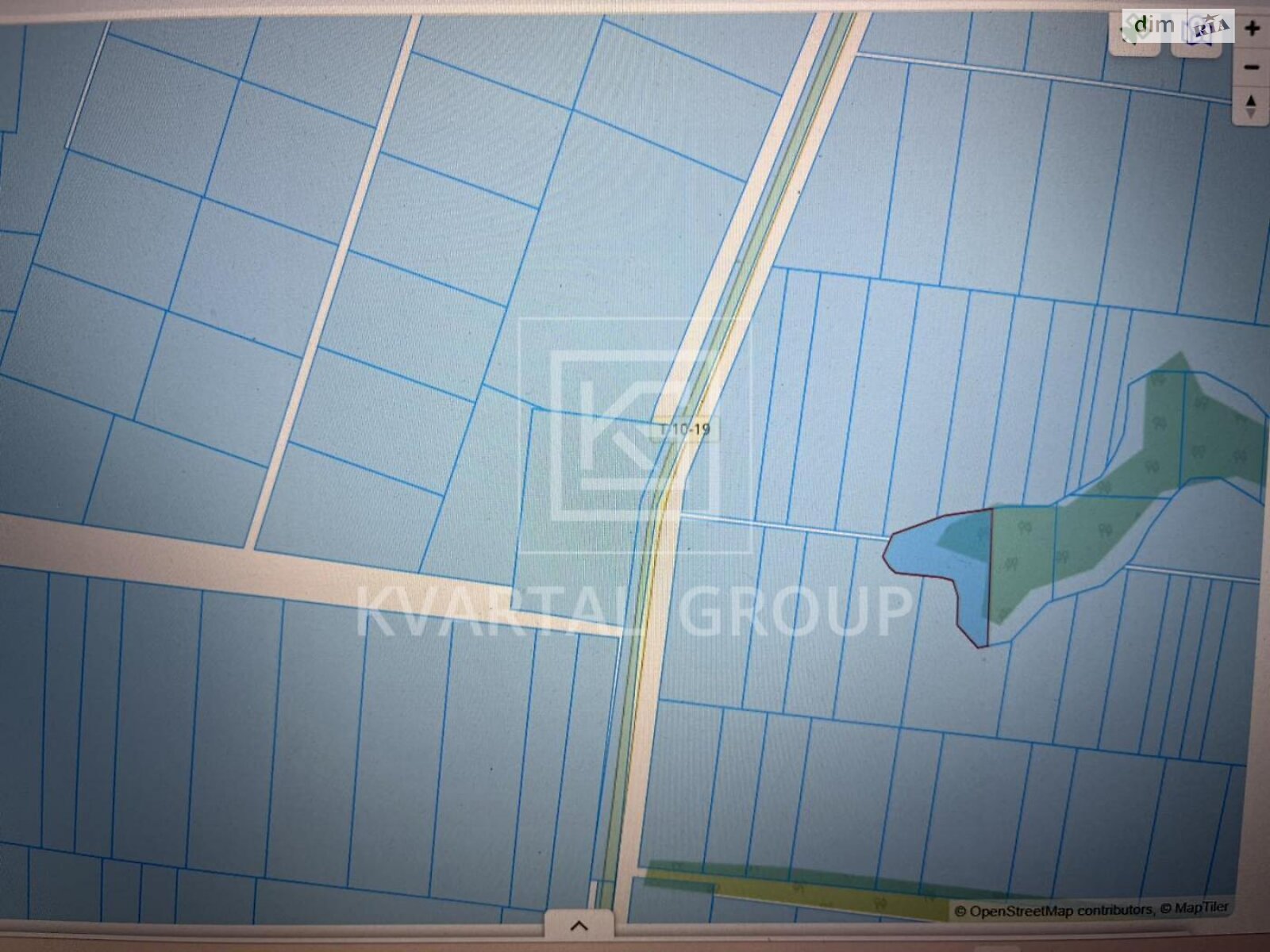 Земельный участок под жилую застройку в Андреевке, площадь 100 соток фото 1