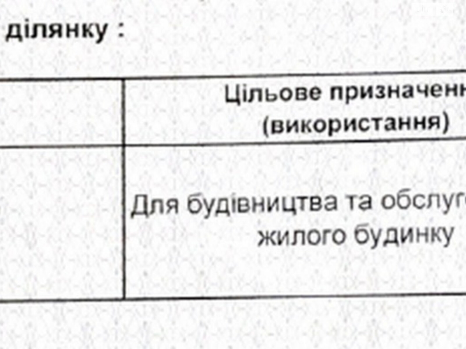 Земельна ділянка під житлову забудову в Балівці, площа 0.25 Га фото 1