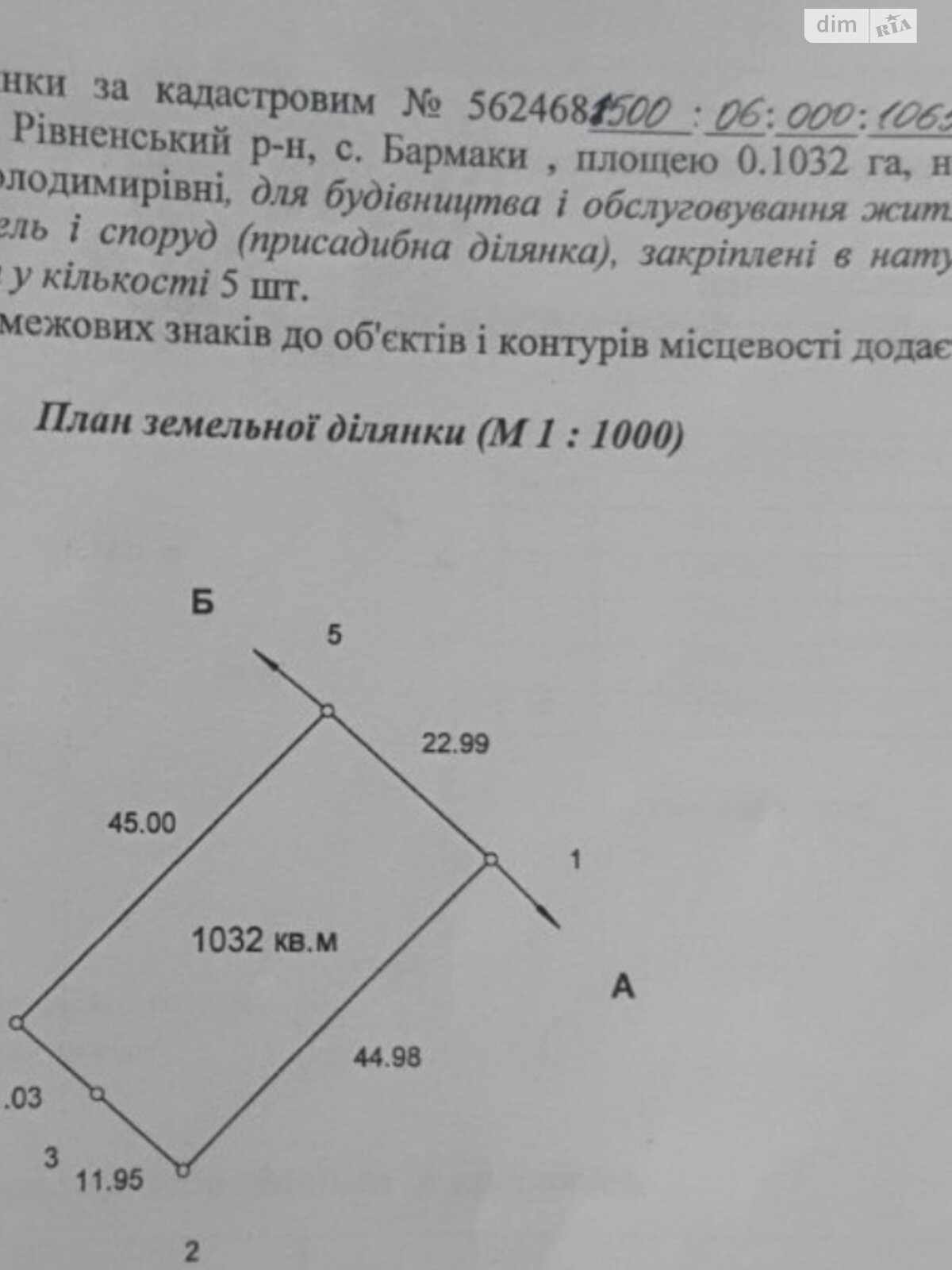 Земельный участок под жилую застройку в Бармаках, площадь 10 соток фото 1