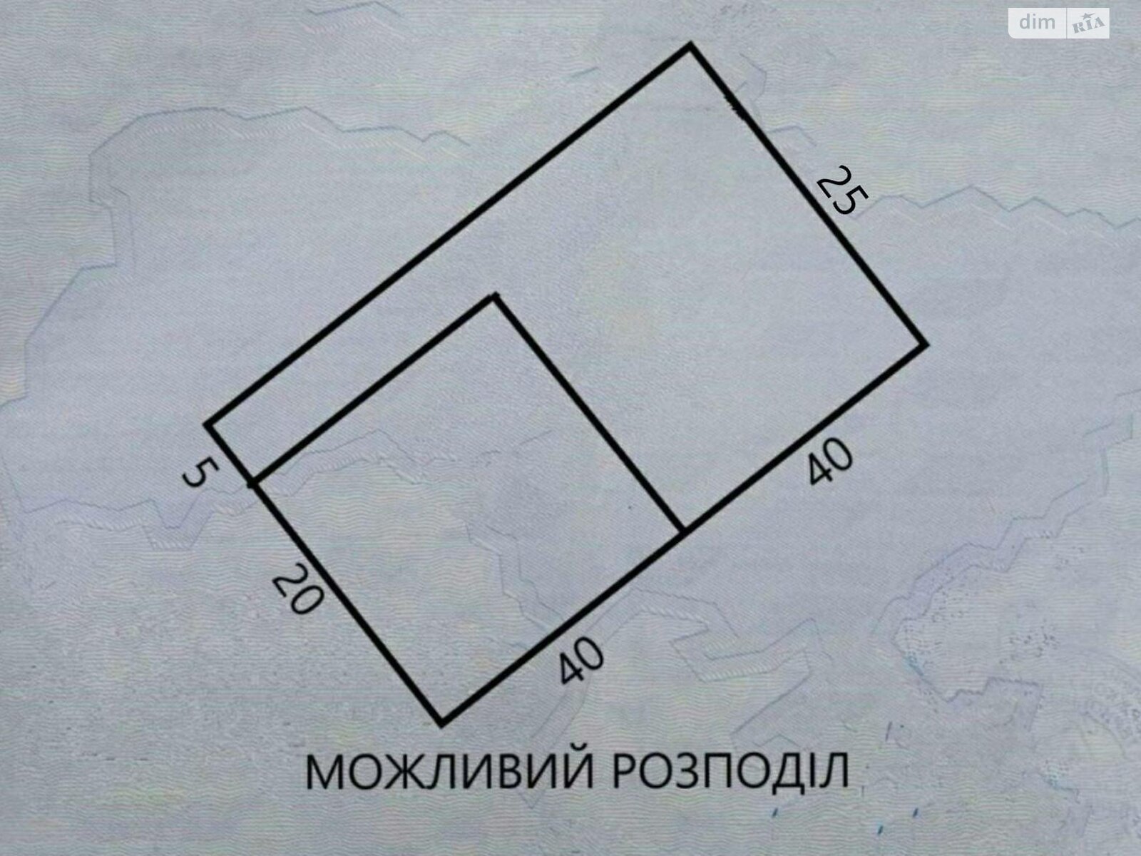 Земельна ділянка під житлову забудову в Байківці, площа 20 соток фото 1 Земельна ділянка під житлову забудову в Байківці, площа 20 соток фото 1
