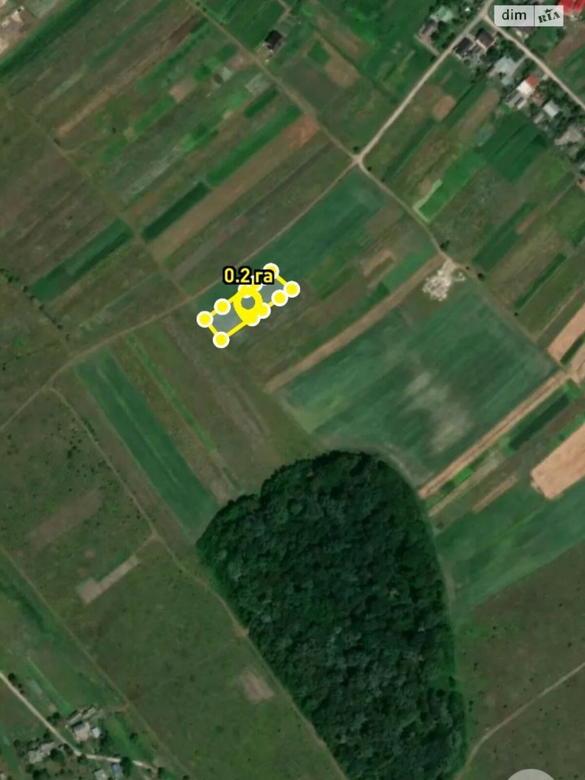 Земельный участок под жилую застройку в Байковцах, площадь 20 соток фото 1