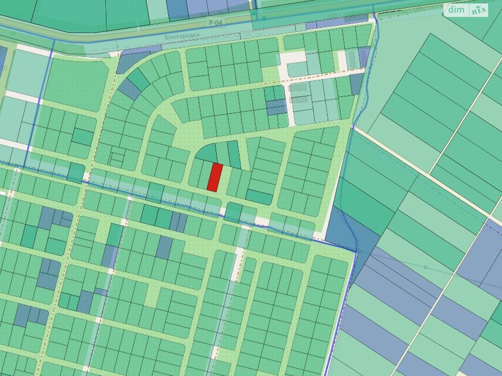 Земельный участок под жилую застройку в Белогородке, площадь 19.11 сотки фото 1 Земельный участок под жилую застройку в Белогородке, площадь 19.11 сотки фото 1