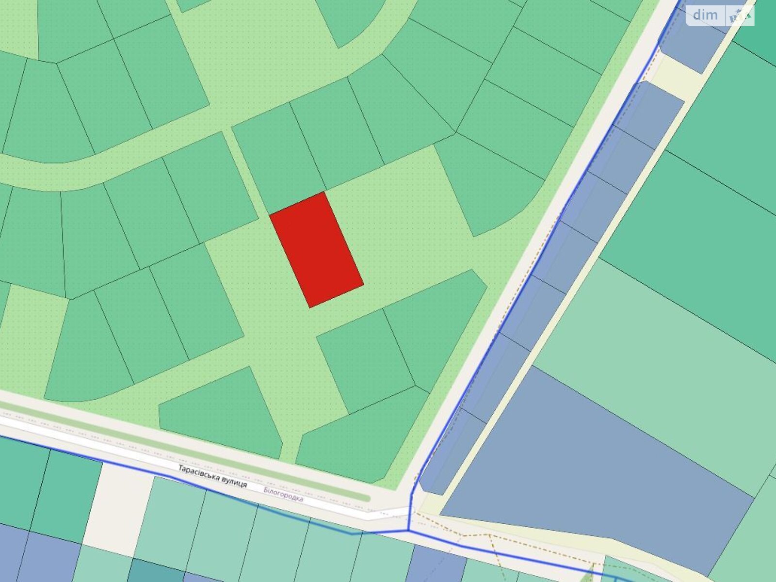 Земельна ділянка під житлову забудову в Білогородці, площа 19 соток фото 1 Земельна ділянка під житлову забудову в Білогородці, площа 19 соток фото 1