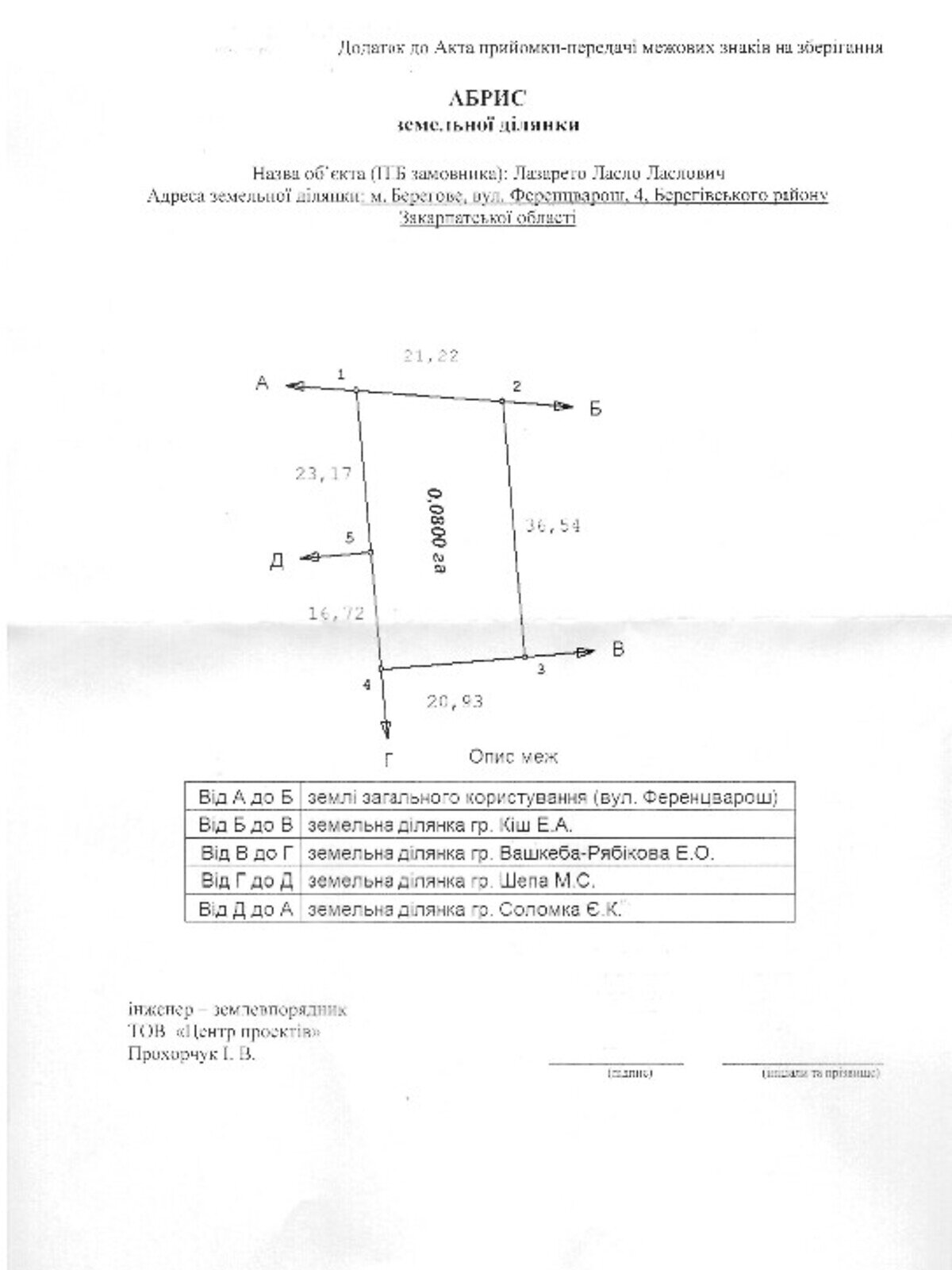 Земля під житлову забудову в Береговому, район Берегово, площа 8 соток фото 1