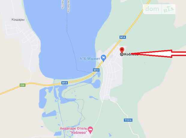 Земельный участок под жилую застройку в Коблеве, площадь 15 соток фото 1 Земельный участок под жилую застройку в Коблеве, площадь 15 соток фото 1