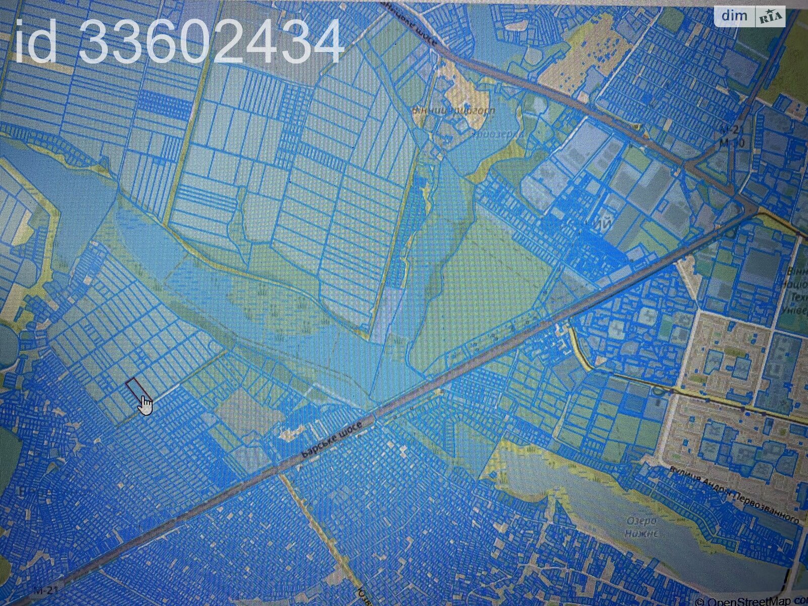 Земля під житлову забудову в Березині, площа 75 соток фото 1