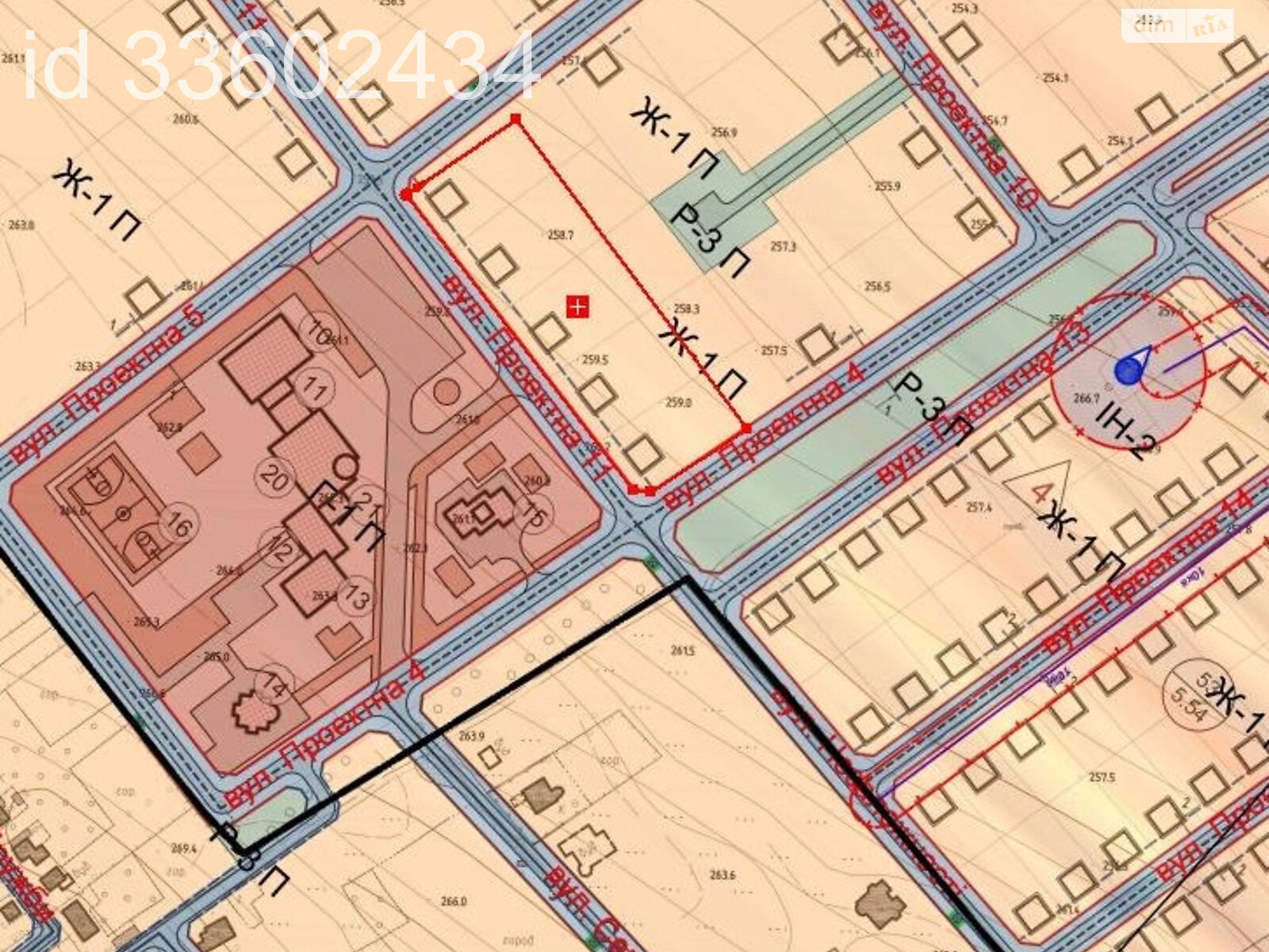 Земля під житлову забудову в Березині, площа 75 соток фото 1