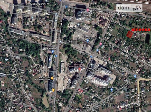 Земля під житлову забудову в Борисполі, район Бориспіль, площа 10 соток фото 1 Земля під житлову забудову в Борисполі, район Бориспіль, площа 10 соток фото 1