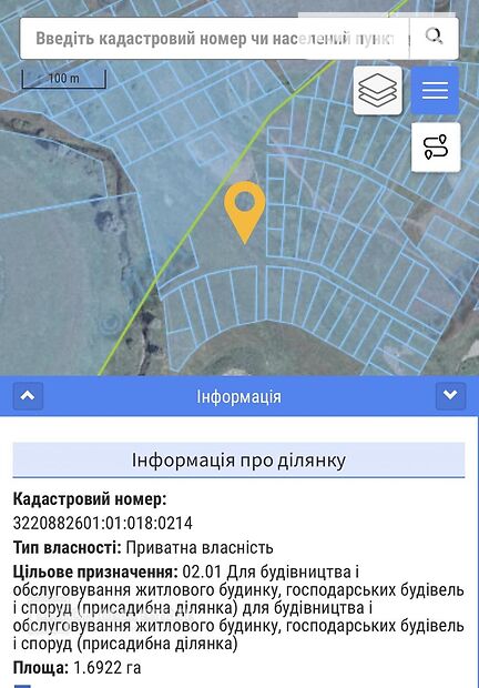 Земля под жилую застройку в селе Гнедин, площадь 20 соток фото 1 Земля под жилую застройку в селе Гнедин, площадь 20 соток фото 1