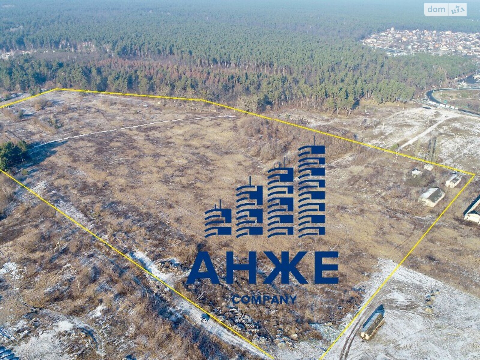 Земельна ділянка під житлову забудову в Щасливе, площа 5.353 Га фото 1