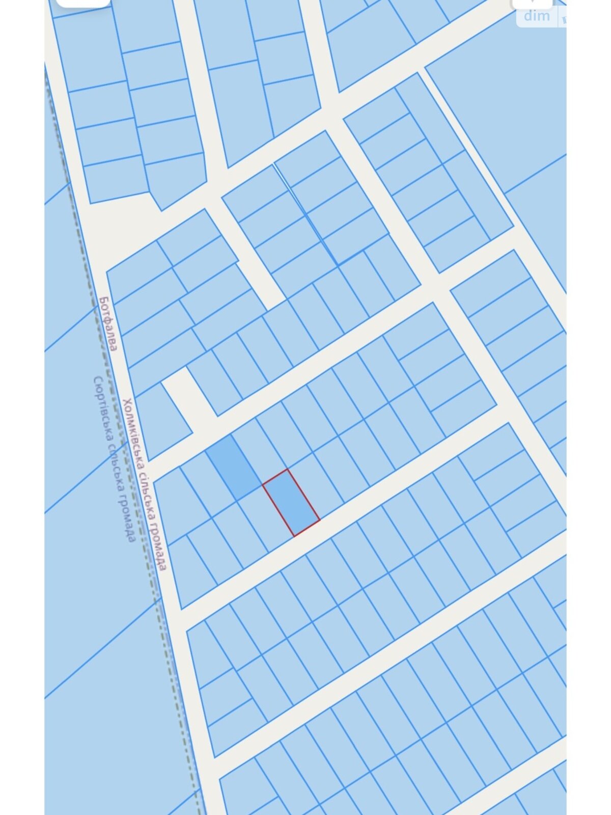 Земельный участок под жилую застройку в Ботфалве, площадь 8 соток фото 1 Земельный участок под жилую застройку в Ботфалве, площадь 8 соток фото 1