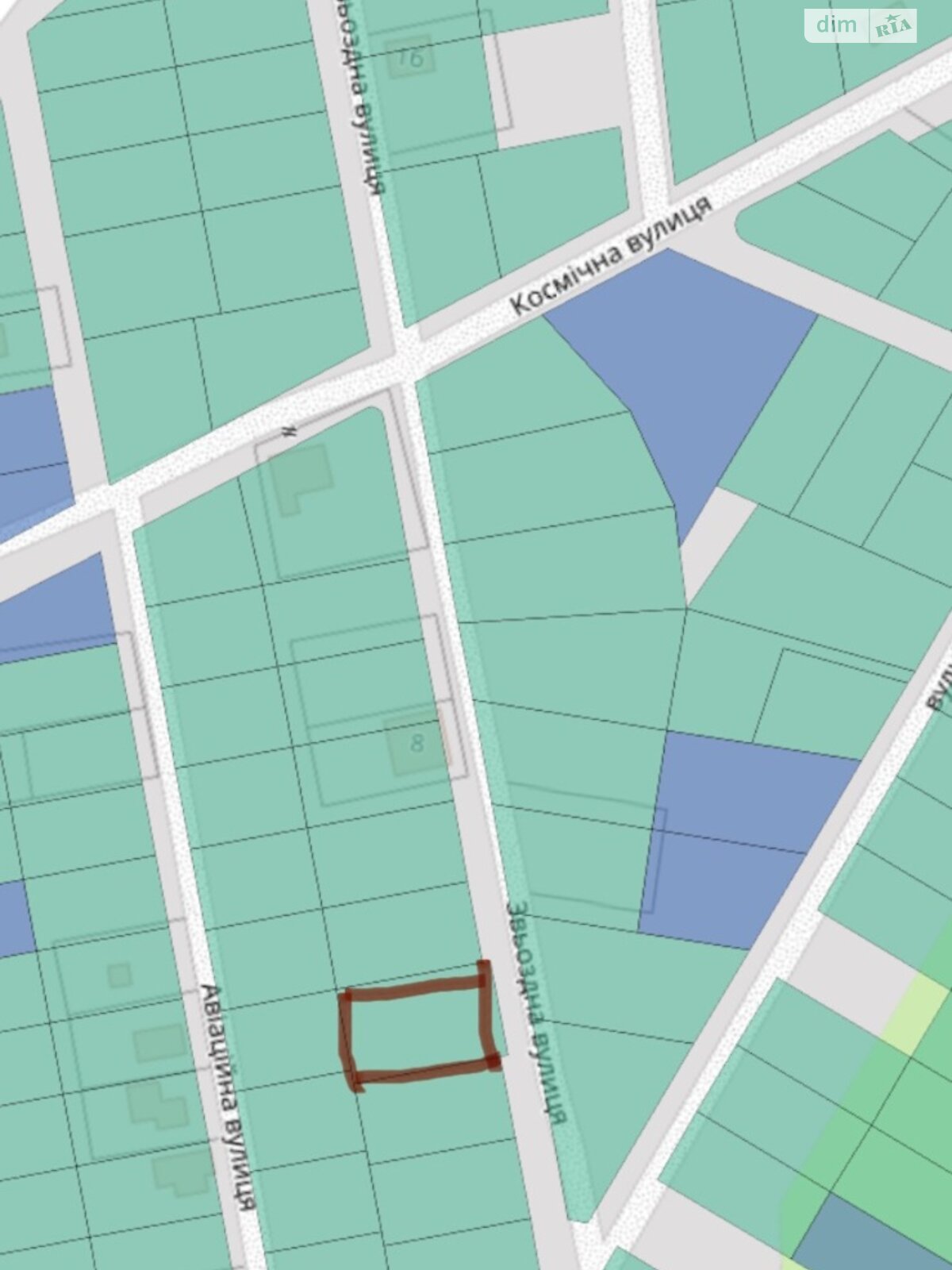 Земельна ділянка під житлову забудову в Братському, площа 15.37 сотки фото 1 Земельна ділянка під житлову забудову в Братському, площа 15.37 сотки фото 1