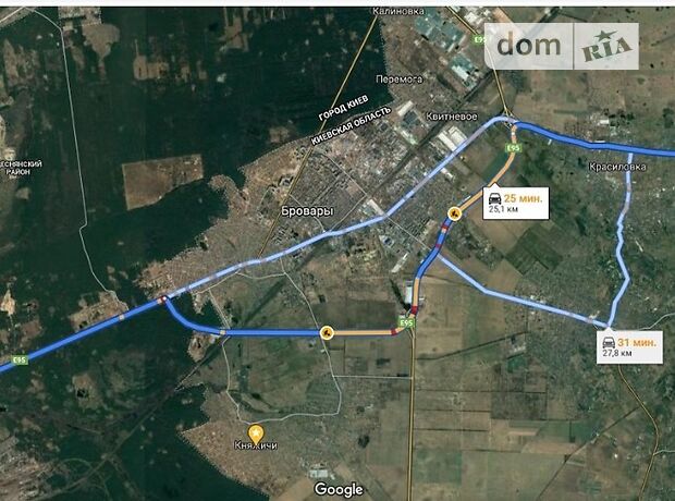 Земля під житлову забудову в селі Красилівка, площа 20 соток фото 1 Земля під житлову забудову в селі Красилівка, площа 20 соток фото 1