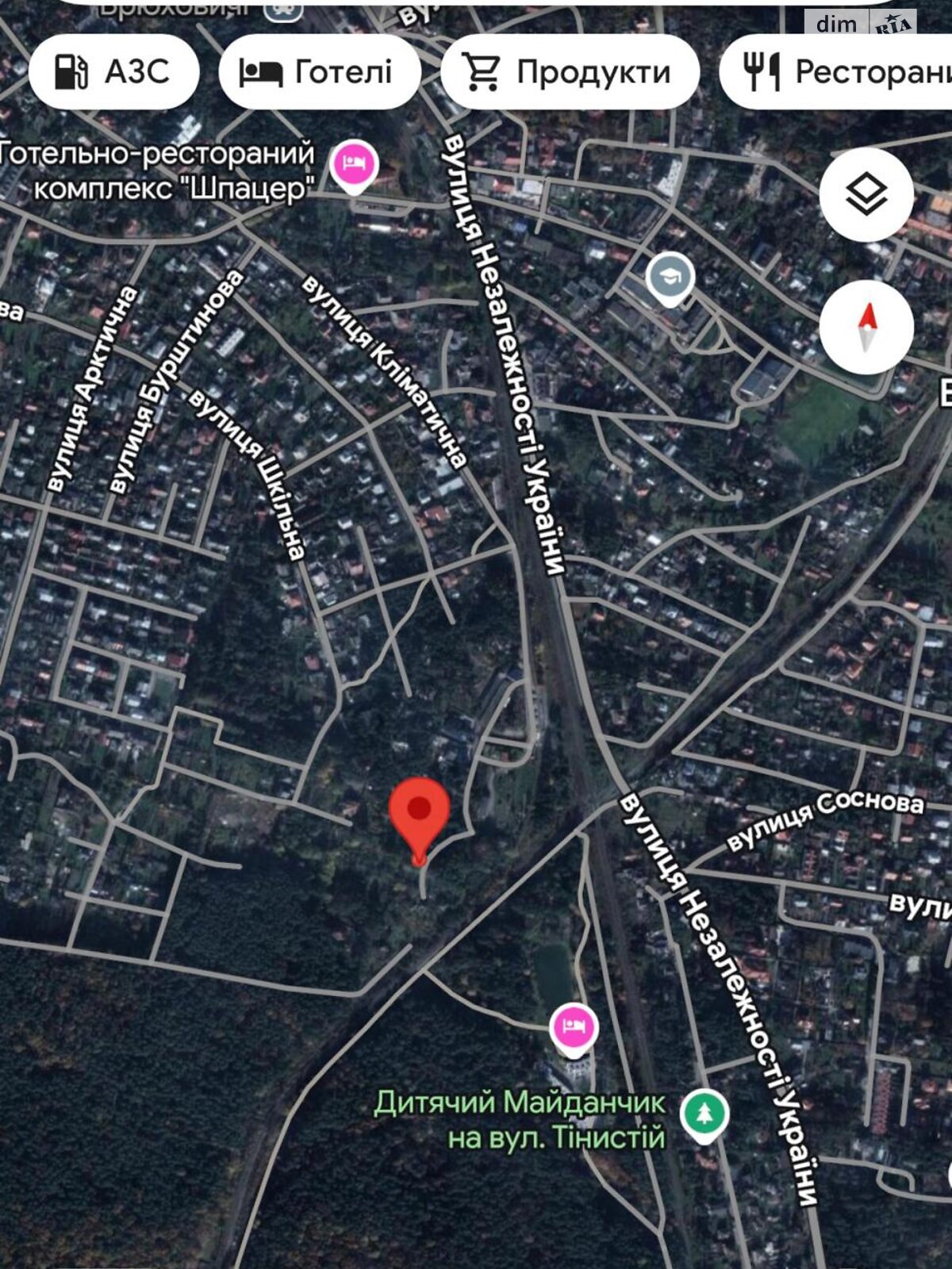 Земельный участок под жилую застройку в Брюховичах, площадь 8 соток фото 1 Земельный участок под жилую застройку в Брюховичах, площадь 8 соток фото 1