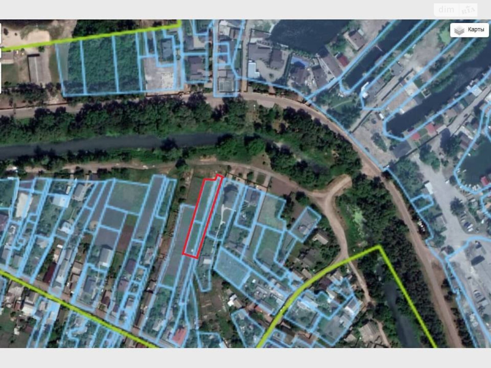 Земля под жилую застройку в Черкассах, район Дахновка, площадь 10.99 сотки фото 1