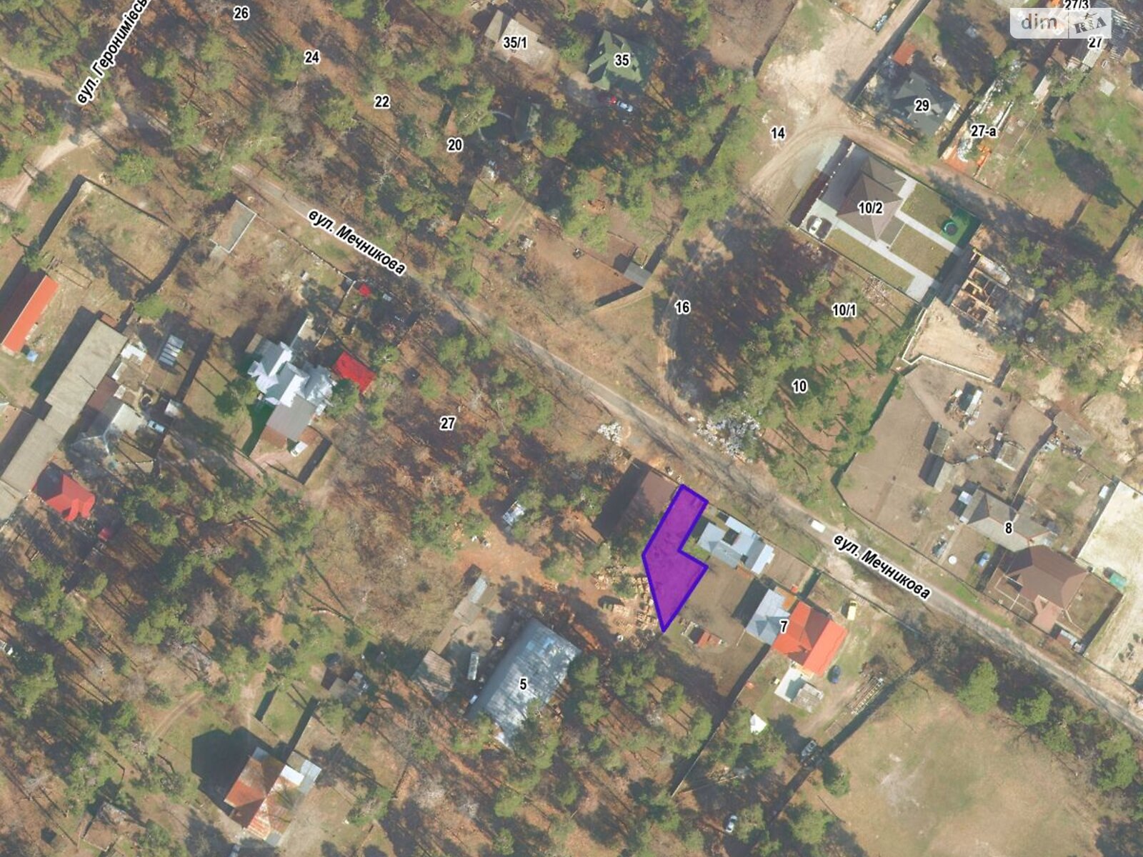 Земельный участок под жилую застройку в Черкассах, площадь 0.029 Га фото 1