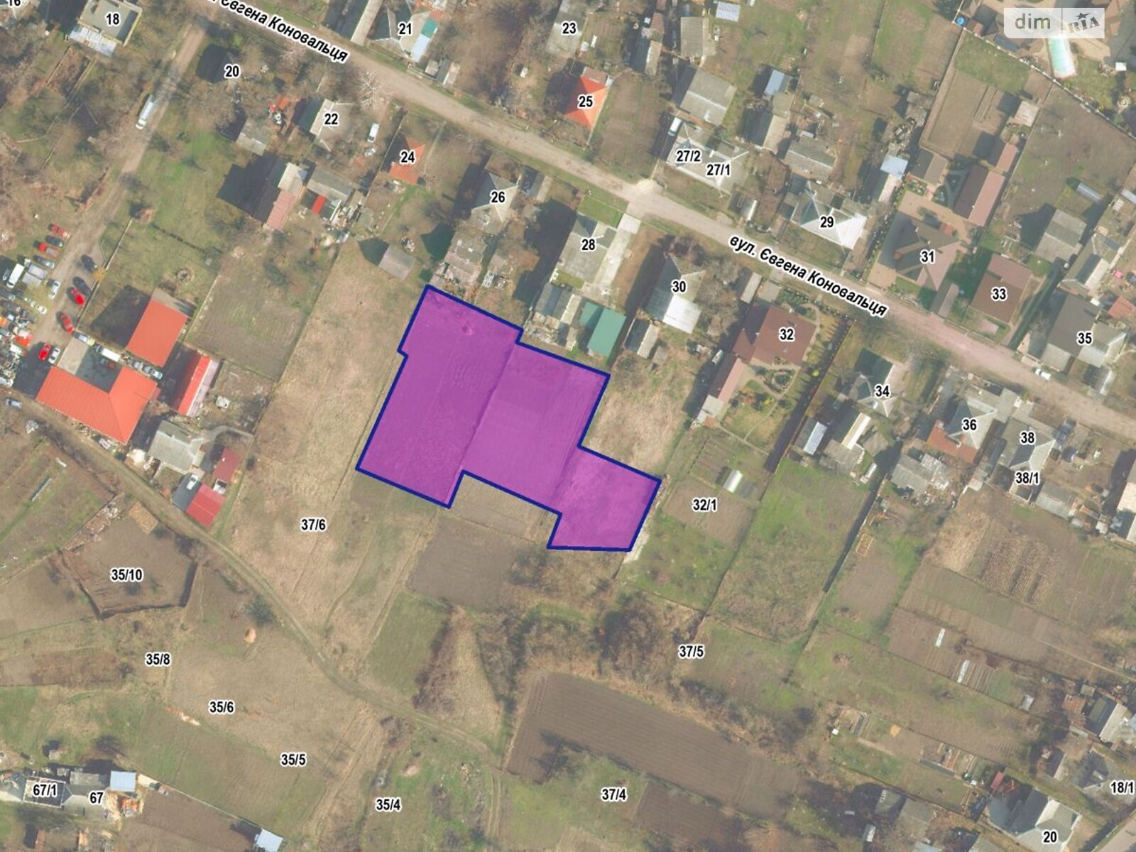 Земельный участок под жилую застройку в Черкассах, площадь 0.2628 Га фото 1 Земельный участок под жилую застройку в Черкассах, площадь 0.2628 Га фото 1