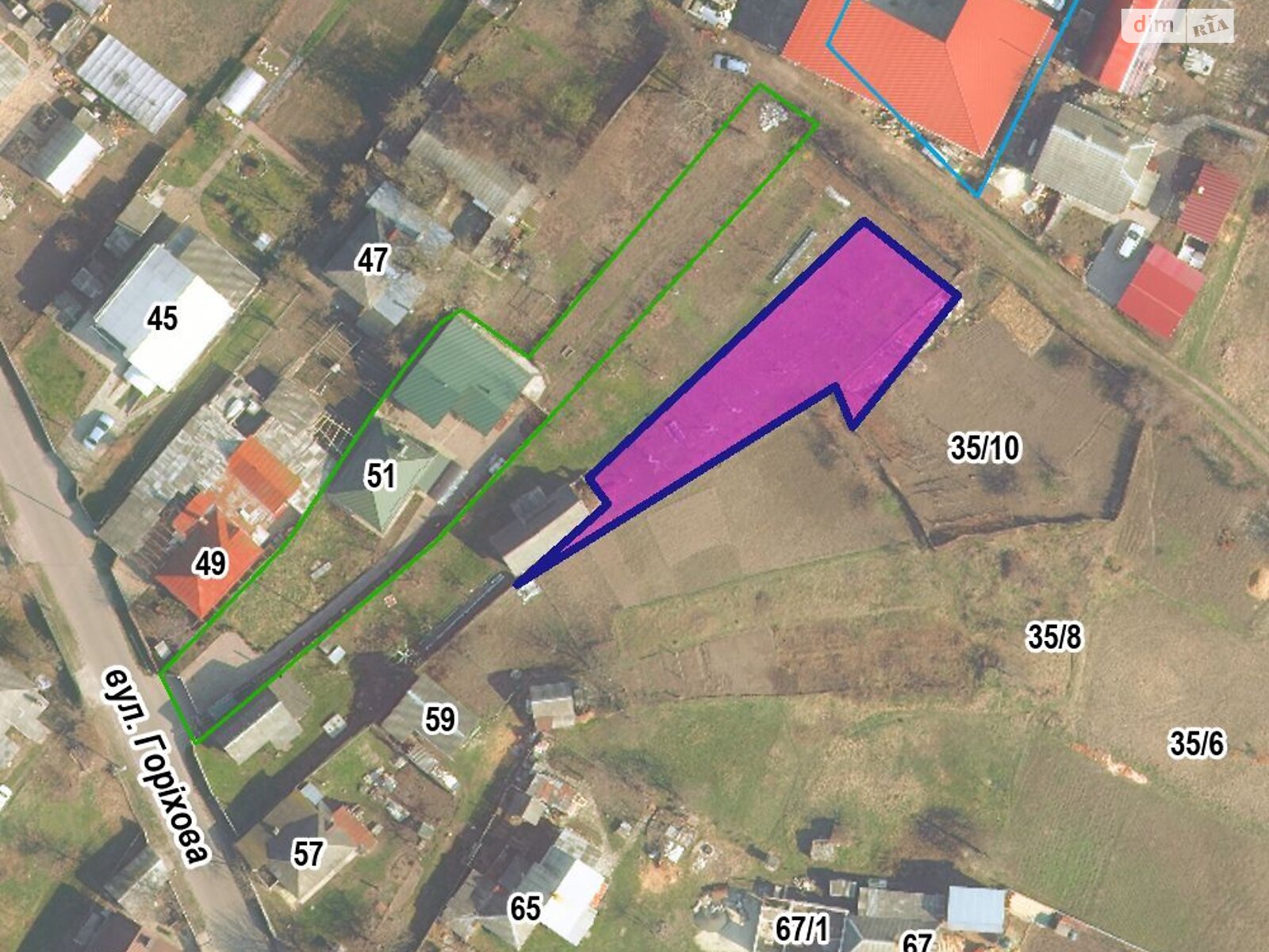 Земельный участок под жилую застройку в Черкассах, площадь 0.05 Га фото 1