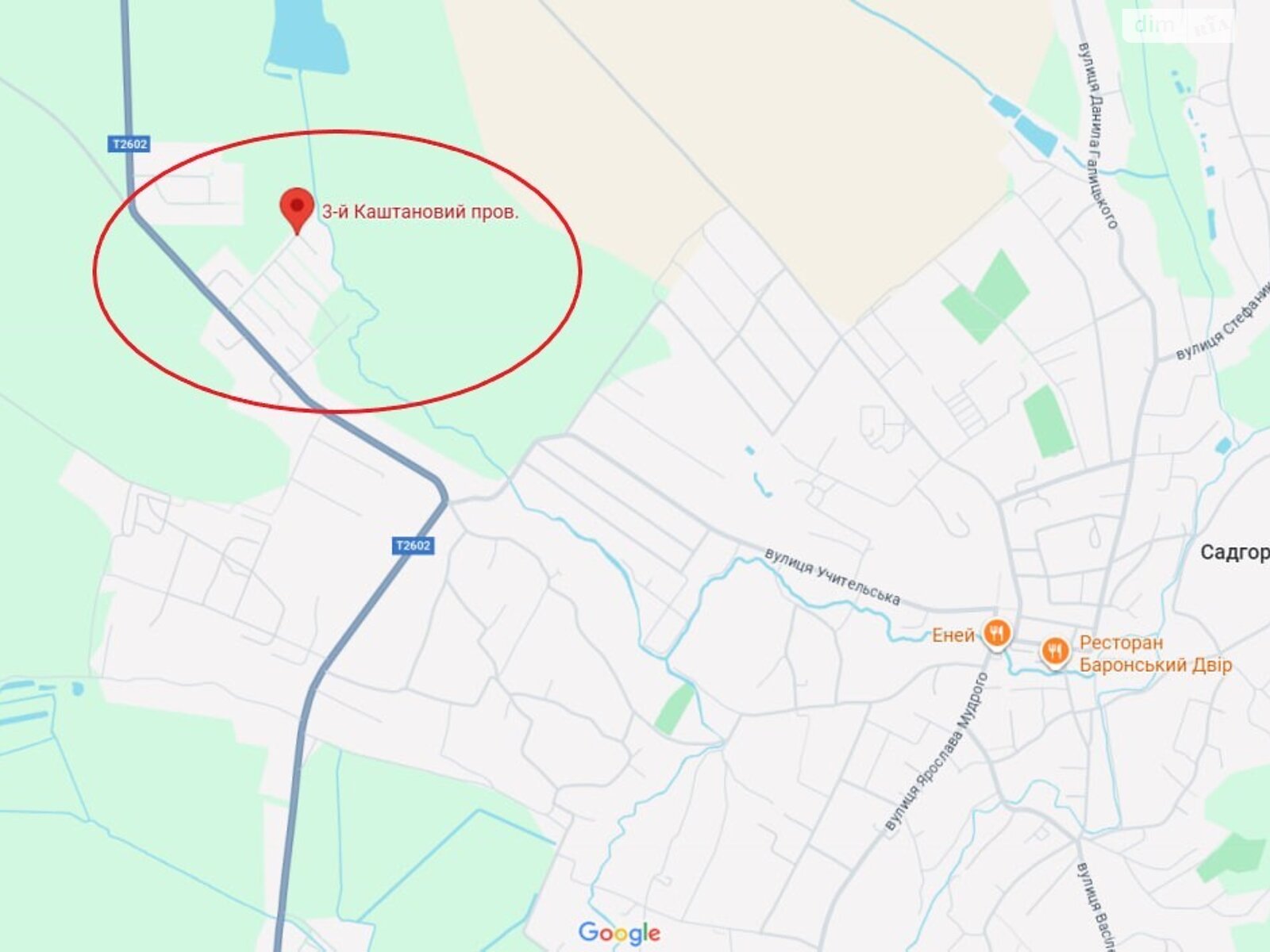 Земля під житлову забудову в Чернівцях, район Садгора, площа 10 соток фото 1 Земля під житлову забудову в Чернівцях, район Садгора, площа 10 соток фото 1