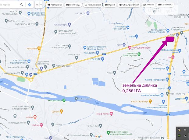 Земля под жилую застройку в Черновцах, район Садгорский, площадь 28.51 сотки фото 1 Земля под жилую застройку в Черновцах, район Садгорский, площадь 28.51 сотки фото 1