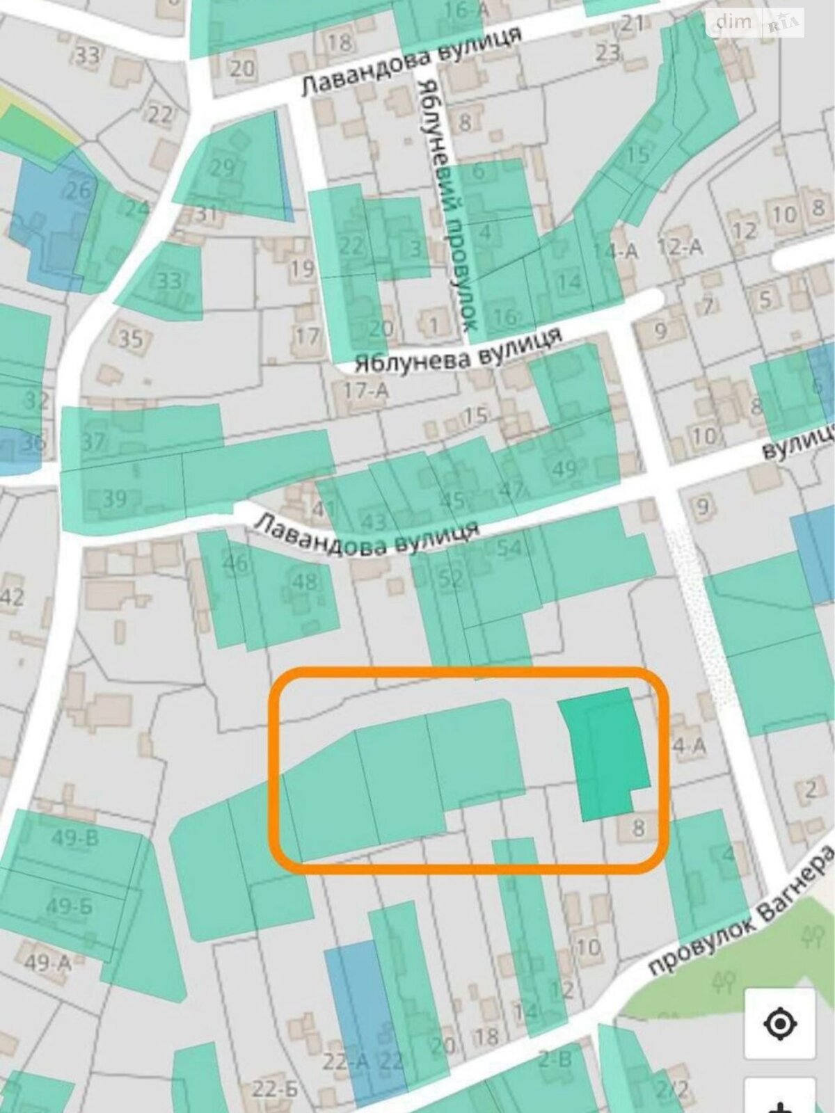 Земля под жилую застройку в Днепре, район Диевка-2, площадь 0.1 Га фото 1