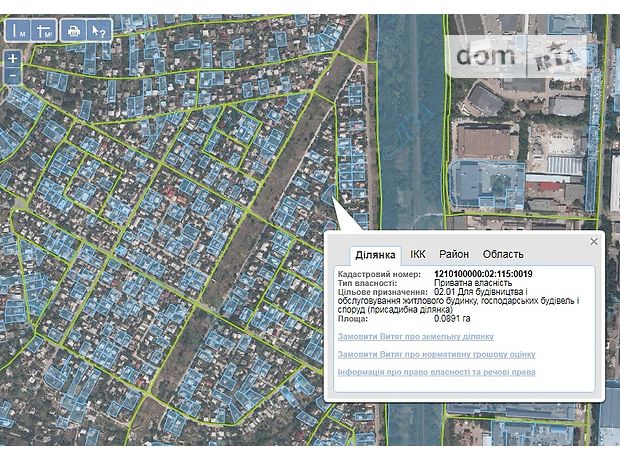 Продажа участка под жилую застройку, Днепропетровск, р‑н. Шевченковский, Молодости переулок Продажа участка под жилую застройку, Днепропетровск, р‑н. Шевченковский, Молодости переулок