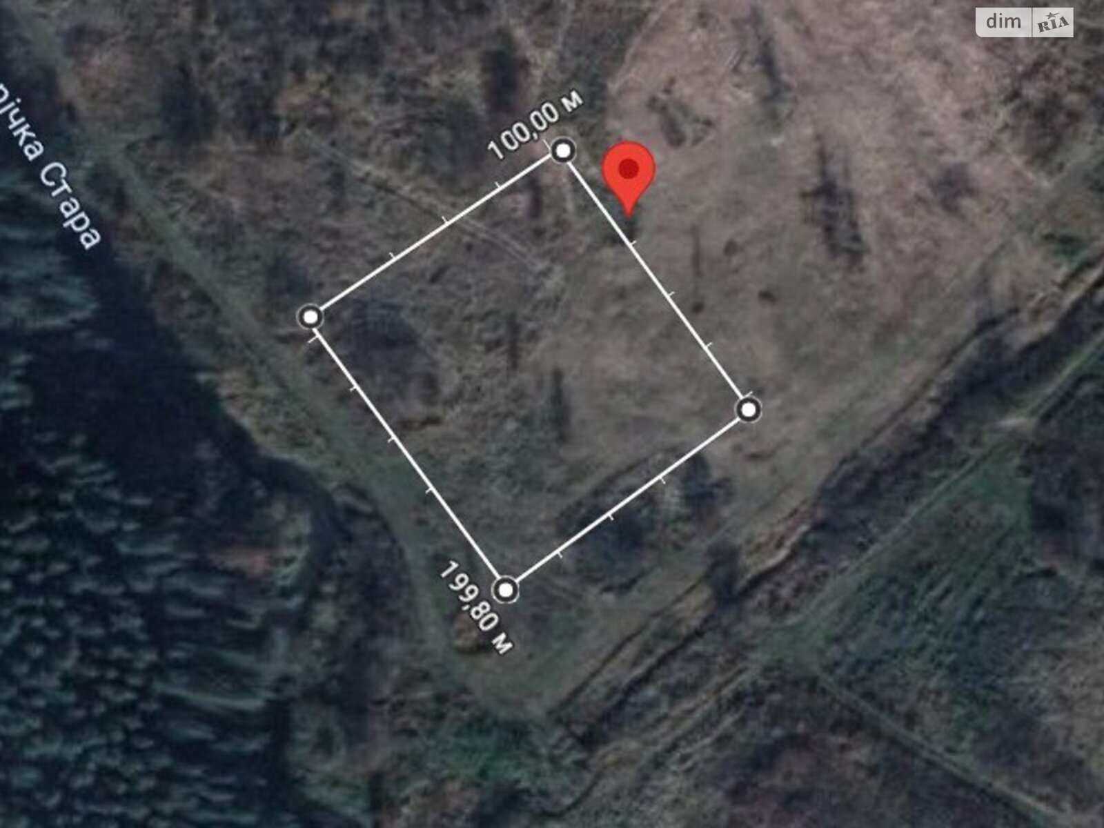 Земельный участок под жилую застройку в Домажире, площадь 25 соток фото 1 Земельный участок под жилую застройку в Домажире, площадь 25 соток фото 1