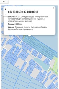 Земельный участок под жилую застройку в Дружелюбовке, площадь 0.25 Га фото 2 Земельный участок под жилую застройку в Дружелюбовке, площадь 0.25 Га фото 2